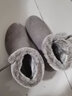斯凯奇Skechers秋冬绒毛保暖加绒一脚蹬雪地短靴子女耐磨软底缓震鞋子 实拍图