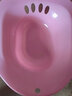呈爱坐浴盆痔疮孕妇洗屁屁神器盆产妇月子马桶洗屁股盆私处熏蒸 淡粉色 实拍图
