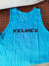 KELME/卡尔美足球组队对抗背心团购定制足球训练分队坎肩上衣运动健身 彩蓝黑(XL)码 实拍图