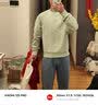 GENIOLAMODE牛仔裤男日常休闲个性男士长裤宽松直筒垂坠牛仔裤 实拍图