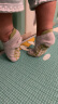 爱宝适宝宝地板袜夏款婴儿袜子室内学步袜防滑袜3双装M码 蓝白灰 S768 晒单实拍图