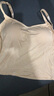 温影短款露脐吊带背心女内搭带胸垫弹力简约免穿文胸一体打底衫 肤色 L (100-120斤) 实拍图