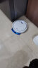 科沃施  (KEWOSHI)智能扫地机器人扫拖一体全自动吸尘器家用拖地洗拖一体自动充电小家电礼品 【白色】远程遥控·防跌落·弓形规划打扫·后置水箱 实拍图