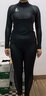 三奇游泳衣女分体温泉保守长袖长裤三件套潜水服泳装21007黑色 L 码 实拍图