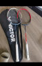 VICTOR威克多羽毛球拍挑战者CHA9500PRO全碳素单拍钢蓝 4U已穿线24磅 晒单实拍图