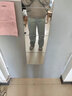 浪莎冬季羊羔绒美式阔腿运动裤女宽松显瘦直筒加绒加厚休闲卫裤棉裤子 实拍图