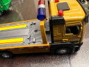 卡威（KIV）儿童拖车玩具男孩城市道路救援车仿真清障运输车汽车模型 平板拖车 【盒装】 晒单实拍图