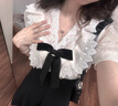 哥瑞美小香风连衣裙2025年新款显瘦气质名媛高级感轻奢精致裙子女装夏季 黑白色 L 【建议100-120斤】 实拍图
