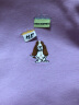 暇步士（Hush Puppies）童装儿童男童女童套头卫衣2024春季新款舒适时尚休闲卫衣 浅丁香 155cm(偏大半码) 晒单实拍图