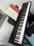 雅马哈（YAMAHA）电钢琴P125aB/WH专业88键重锤初学者家用成人智能白色数码钢琴 P125a黑+U架+单踏板+官方标配 实拍图