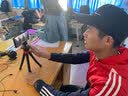 milibooMZ02八爪鱼三脚架手机直播单反支架迷你三角架投影仪微距微单便携式户外爬楼党带手机夹 红色（支架+蓝牙+手机夹） 实拍图