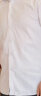 罗蒙（ROMON）纯色商务职业正装男士白衬衫工装男装短袖衬衣男CS72白色4XL 晒单实拍图