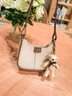viney新款斜挎包包女包牛皮马鞍包时尚单肩生日礼物送女友老婆 【杏色】高级感实用女生小包 轻奢品牌休闲小众腋下包 实拍图