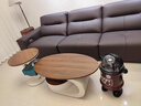 芝华士居官方旗舰意式极简真皮沙发现代简约客厅大小户型同款 单人位120CM赠1抱枕 进口猫爪皮防水防污易打理 实拍图
