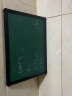 AUCS 40*30cm小黑板家用办公室挂式磁性粉笔黑板 挂墙写字板白板家庭儿童磁力会议培训教室桌面绿板 WB4030LV 实拍图