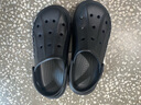 回力洞洞拖鞋休闲室内户外轻便透气不易滑包头沙滩鞋HL03271黑色40码 实拍图