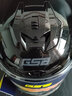 GSB摩托车头盔男女冬季防雾机车赛车大码3C全盔四季通用gsb361 水泥灰配黑茶镜片 3XL 适合60-62头围 实拍图