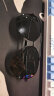 帕森（PARZIN）偏光太阳镜型男经典蛤蟆镜安全驾驶墨镜8131A黑框黑灰片 晒单实拍图
