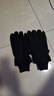 OZERO奥哲鹿皮保暖手套男骑行滑雪加绒零下40度严寒防风耐磨加厚女手套 加绒加厚零下40度【黑色8008】 XL 实拍图
