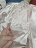 莫代尔睡衣女夏季性感冰丝吊带短袖两件套女士睡裙夏薄款睡袍家居服套装 SYG-2052蕾丝两件套香槟色 L （105-120斤） 实拍图