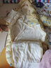 贝肽斯婴儿衣服宝宝连体衣保暖外出棉服冬季加绒加厚夹棉连帽哈衣 黄色长颈鹿 80 实拍图