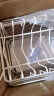 太力厨房碗碟架橱柜拉篮 抽拉碗碟架抽屉式置物架 双层免安装沥水架 实拍图