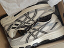 亚瑟士ASICS男鞋女鞋舒适运动鞋耐磨透气越野慢跑鞋 GEL-VENTURE 6 奶白色/灰色(男款） 39.5 实拍图