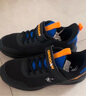 乔丹男童运动鞋大童春秋款跑步鞋儿童密网童鞋子 黑色/炫目蓝 40 实拍图