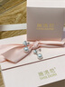 施洛尼S925银珍珠耳环女耳坠长款耳夹母亲生日七夕情人节礼物送女友老婆 银色双圆珍珠耳夹一对-无耳洞 实拍图