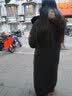 君羽反季羽绒服长款过膝800蓬鹅绒服男女加厚极寒加拿大派克服大衣 黑色 -男女同款【800蓬白鹅绒】抗寒-35℃ S | 充绒量345g 实拍图