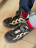 Jeep吉普儿童运动鞋秋冬2025新款男童中大童篮球鞋女童网面加绒跑步鞋 黑米【网面款】 36 内长约22.8cm 实拍图