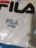 斐乐（FILA）官方男子加绒保暖卫衣秋冬季时尚休闲简约圆领套头衫长袖上衣男装 蒸汽白-IV M 实拍图