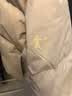 乔丹运动羽绒服女外套秋冬季保暖防寒休闲运动羽绒服女 浮石色-326 M 实拍图