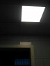 雷士照明（NVC）led集成吊顶灯扣板灯厨房灯卫生间厕所防水照明吸顶灯面板平板灯 升级18W【雾银】暖白300X300 实拍图