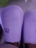 QYCKABY棉拖鞋女士秋冬季踩屎感防水包跟居家保暖毛绒卡通防滑月子棉鞋男 紫色【毛绒保暖】 38-39 适合37-38 实拍图