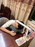 西诺思 小酣儿童午睡枕小学生午休枕初中高中生教室趴睡神器记忆棉枕头 实拍图