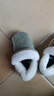 牧童儿童棉拖鞋男冬加绒保暖家居鞋室内软底亲子包跟棉鞋女 艾叶绿180 实拍图