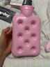 Fashy 德国热水袋注水暖脚热敷大号暖手袋灌水暖腰网红防爆暖水袋6425 小号马卡龙粉500ml+定制外套 实拍图