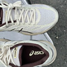 亚瑟士ASICS男鞋网面跑鞋减震运动鞋透气跑步鞋GEL-FLUX 4 白色/棕色 40 实拍图