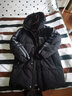 鸭鸭（YAYA）反季羽绒服男中长款冬季新款时尚连帽加厚休闲男装过膝保暖外套HG 黑色-YE2B008875W 2XL 185 实拍图