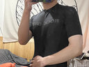 洛克兄弟（ROCKBROS）夏季骑行服套装男女山地公路自行车衣服单车装备 黑色背带裤套装（轻薄款） 3XL 实拍图