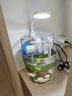 金利佳（Jeneca）圆形鱼缸过滤器小型迷你圆缸外置三合一净水过滤器瀑布式过滤设备 YL-3圆缸过滤器+滤材 实拍图