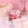 TaTanice 礼品盒 生日伴手礼盒母亲节礼物包装盒空盒 粉色蝴蝶结 实拍图