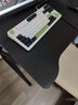 京挚电脑桌电竞桌游戏桌家用办公简约书桌学习桌创意台式电脑桌子 JZ-433电竞桌（黑炭纤维色） 长80cm*宽60cm*高74cm 实拍图