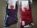浪莎松口袜子女秋冬款宽松袜口中筒袜中老年不勒脚女士松口棉袜 松口女袜-紫色3枣红3 实拍图