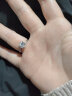 珠佩丽河南人工钻石戒指1克拉钻经典韩版合成女锆石戒指女求婚戒指 扭臂戒指【超好看】+盒子 晒单实拍图