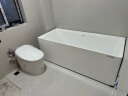 九牧（JOMOO） 浴缸家用成人小户型洗澡泡澡池浴室沐浴独立亚克力方形艺术浴缸 1.7m方形薄边方形浴缸YR10617 晒单实拍图