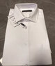 才子男士衬衫棉料透气25春夏商务白衬衣长袖职业上衣多色正装纯色 实拍图