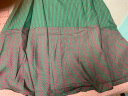 皮尔卡丹夏季da码女士遮肚子显瘦减龄洋气高级感宽松休闲衬衫连衣裙子 图片色 XL （建议110-125斤） 晒单实拍图