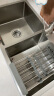 名爵（MEJUE）304不锈钢龙头手工加厚水槽洗碗池 大容量双槽洗菜盆Z-02460 晒单实拍图